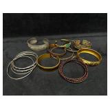 Lot of Costume Bangles & Bracelets