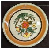 Vintage Momoyama Stoneware Serving Plate