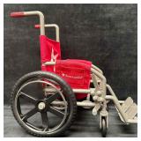American Girl Doll Red Wheelchair Accessory