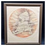 Signed & Numbered "Pipes Of All Land" 12/80 Charli