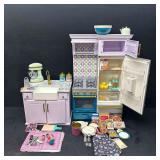 American Girl Doll Gourmet Cuisine Kitchen and Acc