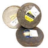 Three Vintage Kodak Technicolor Reel Case Can For