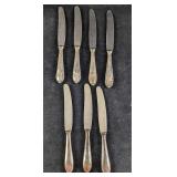 7 8" Retired Vintage BMF Silverplate Knives