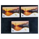 3 United States Mint Proof Sets