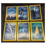 6 1980s 1990s National Geographic Magazines NGA