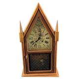 Vintage New England Clock Company Steeple Clock