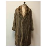 Heavenly Worngolden Sable Fur Coat Jacket Vintage