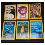 6 National Geographic Magazines The Sea & Stem Cel