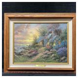 Thomas Kinkade Seaside Hideaway Limited Edition Ca