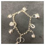 Ross Simons DQCZ Sterling Silver Rolo Chain Charm