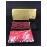 Vintage After Six Brand Cummerbunds