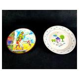 Set of (2) Portuguese Plates Various Designs
