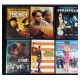 Six DVDs Classics Comedies Juno Crash Shawshank