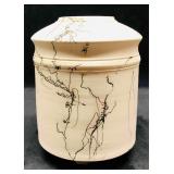 Hand Thrown Pit Fired Horse Hair Ceramic Pot Maker