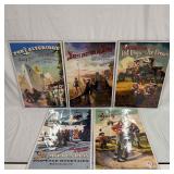 Vintage Style Lonely Dog Series Ivan Clarke Five P