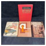 Vintage Popular Mechanics Book Lot of Four Books R
