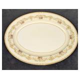 Retired Noritake Blossom Time Ivory China 16" Oval