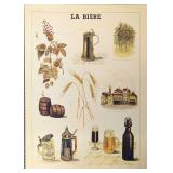 La Biere French Beer Reproduction Poster