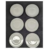 4 Rosenthal China  Bread & Butter Plates & Corning