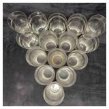 Imperial Pint Glasses Beer Set of 15 Fifteen Large