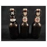 A Lot of 3 Vintage Beer Bottles Holland Grolsch Ho