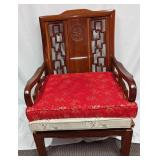 Vintage Qing Style Rosewood Armchair B