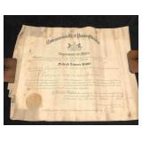 Vintage Documents From The Department Of Mines Dat