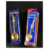 Small Pewter Collectible Spoons