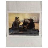 McGinty and The Wilkers Medium Giclee on Canvas Lo