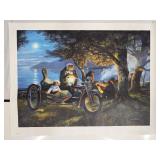 Ivan Clarke Lonely Dog After Midnight Large Giclee