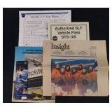 Lockheed Booklet And NASA Photo Newspaper Lot
