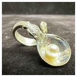 Pearl Gorham Sterling Silver Spoon Style Ring