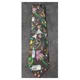 Bombay Gin Nicole Miller Silk Tie Martini