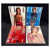 Four Vintage Elle Magazines From 1997
