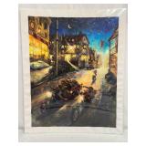 Tumbleton Ave. Medium Portrait Giclee on Canvas Lo