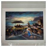 Ivan Clarke Lonely Dog Series Surf Highway Small G