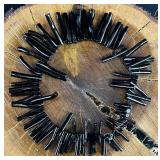 Coral Black Dyed Coral Beads