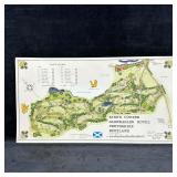 Kingï¿½s Course Gleneagles Hotel Golf Course Map Per