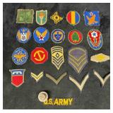 Random Bundle Of Military Uniform Patches