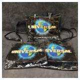 Spencer Gifts Universal Studios Globe Black Tote B