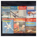 American Modeler Magazine Model Planes Boats 1958