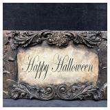 Michelle Butler Designs Happy Halloween Plaque Sig