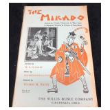 "The Mikado" Song Book - Japanese Comic Operetta i