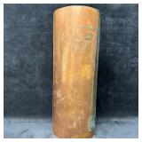 Copper Cylindrical Form Architectural Salvage Scra