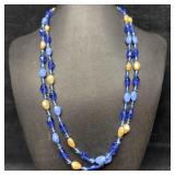 Venetian Murano Lamp Work Glass Art Various Blue C