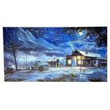 Ivan Clarke "Blizzard Valley Store" Medium Giclï¿½e