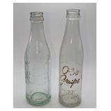 2 Vintage O-So Grape Red Oak Bottling Company  Gla