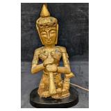 Vintage Thai Or Burmese Carved Gilt Wood Converted