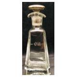 Sterling Top Oil & Vinegar Cruet