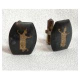Mid-Century Sterling Thai Dancer Cufflinks